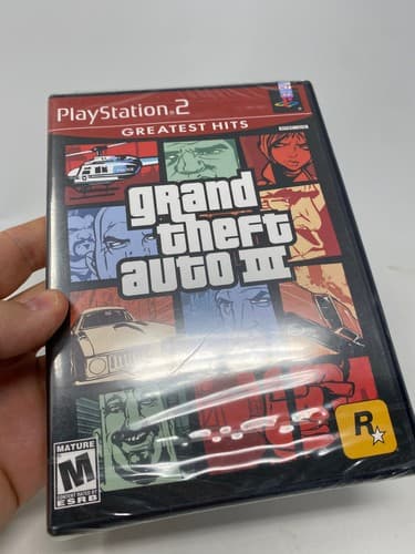Grand Theft Auto III GTA 3 Sony PlayStation 2 PS2 Greatest Hits NEW Factory Seal — photo 4