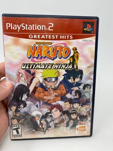 PS2 Naruto The Ultimate Ninja Shonen Jump Playstation Greatest Hits CIB