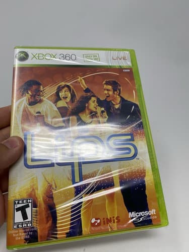 Lips for XBOX 360 (Game Only-No Microphone) 2008 Music Karaoke BRAND NEW SEALED — photo 3