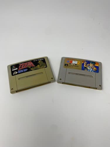 Lot 2 Yu Yu Hakusho Power League Cartridges Nintendo Super Famicom SFC NTSC-J JP