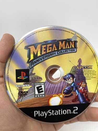 Mega Man Anniversary Collection (Sony PlayStation 2) PS2 Disc Only Tested