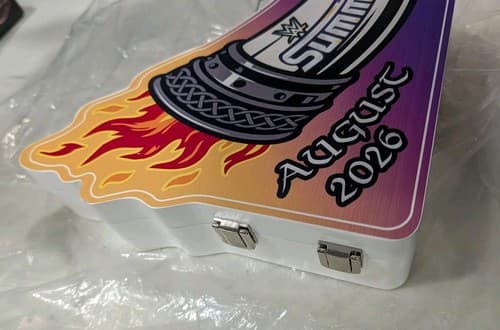 WWE SUMMERSLAM 2026 MINI BELT #10/200 - MINNESOTA - RARE TAKEOVER EXCLUSIVE — photo 6