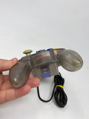 Nintendo 64 N64 Hori Pad Mini Controller Funtastic Transparent Gray — photo 9