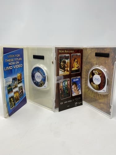 Lot of 4 PSP UMD Movies RENT Hitchhikers Guide Davinci code National Treasure — photo 8