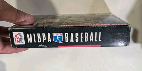 MLBPA Baseball SNES w/ BOTH POSTERS & REG CARD! Tested, No Manual  — photo 4