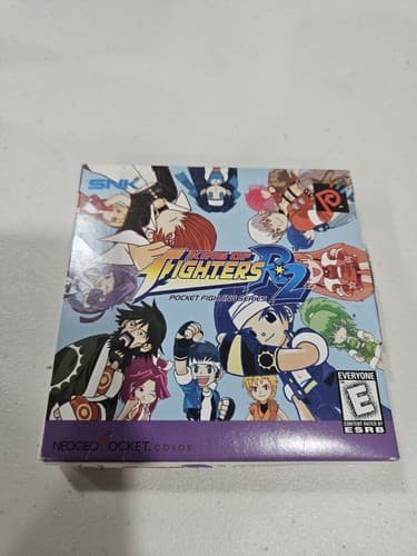 King of Fighters R-2 NeoGeo Pocket Color Original Complete CIB Authentic Tested