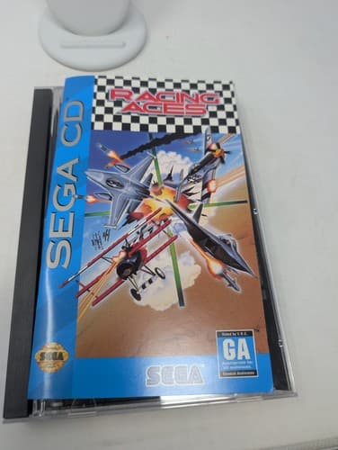 Racing Aces - Sega CD - CIB Complete, Tested W/ Reg Card — photo 7