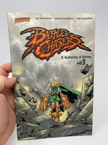 Battle Chasers: A Gathering of Heroes First Printing (DC Comics 1999 PB)