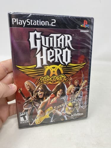 Guitar Hero: Aerosmith (Sony PlayStation 2, 2008) Game Only!  New And Sealed!