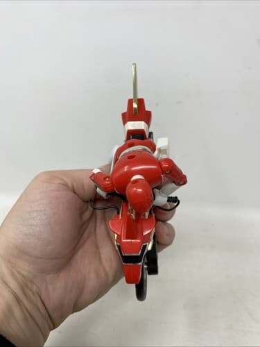 Red Ranger Mighty Morphin Power Rangers T-Rex Battle Bike Complete 1994 Bandai — photo 6