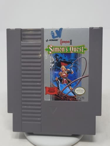 Castlevania 2 II Simons Quest (Nintendo NES, 1987) Cartridge Only Tested
