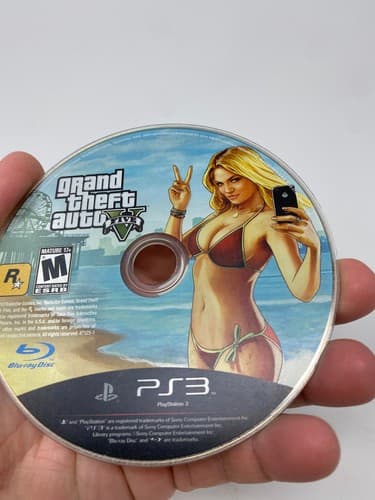 Grand Theft Auto V - PS3 PlayStation 3 Disc Only Tested working — photo 4