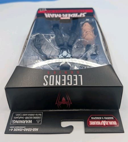 MARVEL LEGENDS SYMBIOTE SPIDER-MAN 6" FIGURE KINGPIN BAF HASBRO NEW SEALED 2019 — photo 5