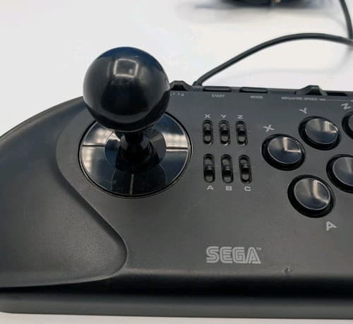 Sega Genesis Arcade 6 Button Stick Controller MK-1627 Read — photo 2