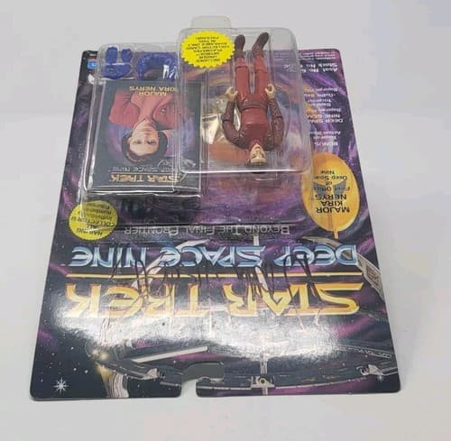 STAR TREK DEEP SPACE NINE KIRA NERYS Action Figure Signed NANA VISITOR Playmates — photo 6