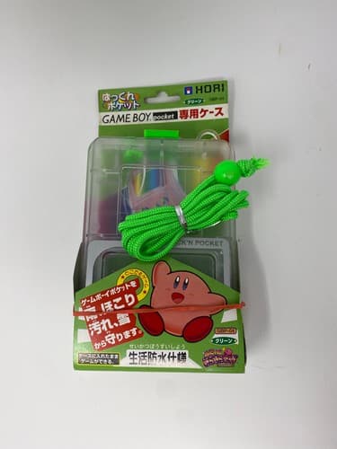 Hori Pakkun Pocket Game Boy Pocket Protective Clear Case Opened Japan