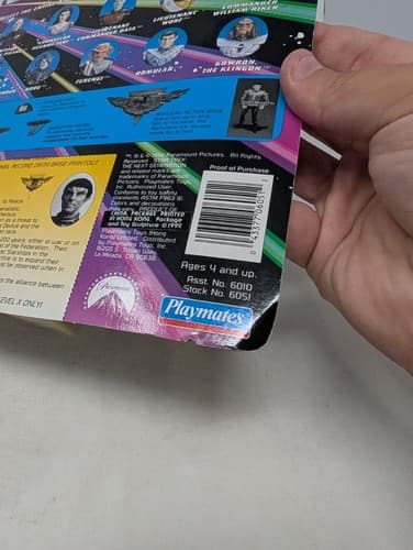 Star Trek Romulan The Next Generation Playmates 1992  NEW — photo 5