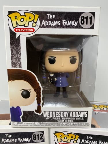 Funko Pop! Addams Family Vinyl Figures Lot of 3 - Wednesday Addams Uncle Fester — photo 2