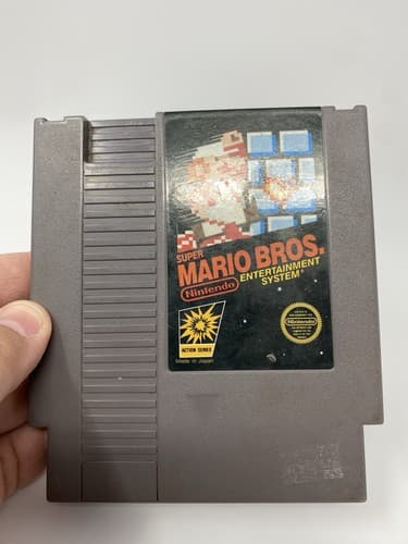 Super Mario Bros. (Nintendo 1985) NES 3 Screw Tested - Loose Cartridge Only — photo 3