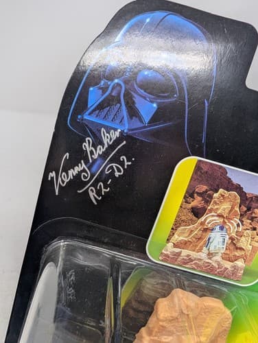 R2-D2 Artoo Detoo STAR WARS Power of the Force Electronic Signed Kenny Baker — photo 2