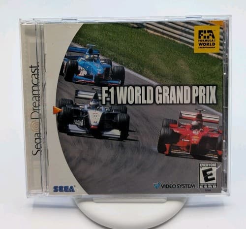 F1 World Grand Prix (Sega Dreamcast, 2000) CIB Complete Tested & Working
