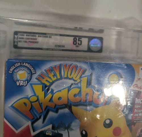 Hey You Pikachu VGA 85 NM+ Sealed N64 Nintendo 64 Game — photo 2