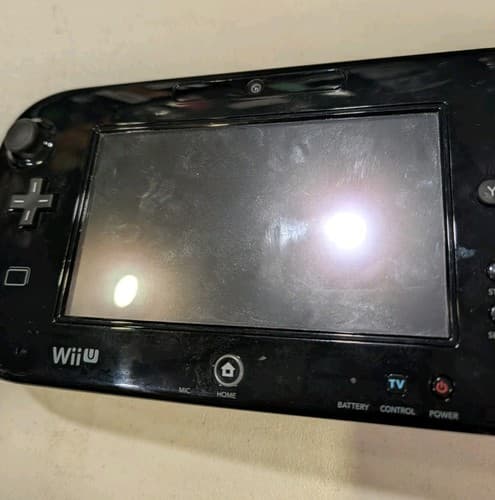 Nintendo Wii U GamePad WUP-010(USA) Black Tablet Only TESTED! WORKS! — photo 3