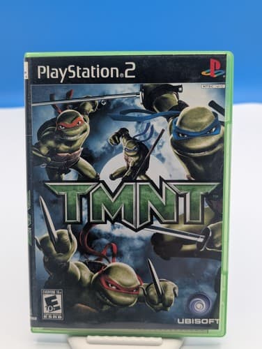 TMNT PS2 PlayStation 2 Complete CIB  Teenage Mutant Ninja Turtles Black Label