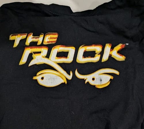 Vintage WWF The Rock People’s Choice Glow In Dark Shirt Men’s XXL 2XL 90s — photo 6