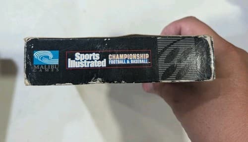 Sports Illustrated Championship Football & Baseball SNES Game And Box — photo 6