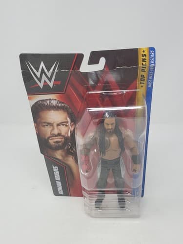 WWE  Top Picks 2022 Roman Reigns Action Figure No Shirt Bloodline NWDP