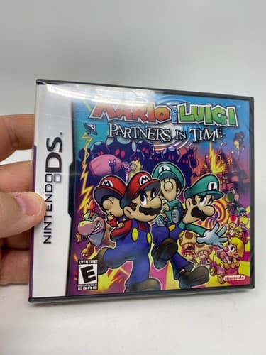 Mario & Luigi Partners in Time Nintendo DS NEW SEALED USA Red Nintendo Logo 0000 — photo 2