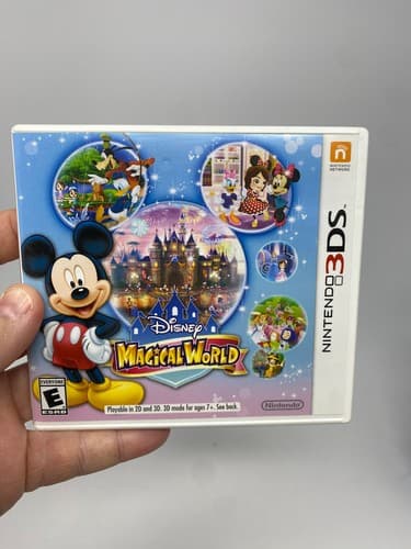 Disney Magical World (Nintendo 3DS, 2016) Complete CIB Tested Authentic