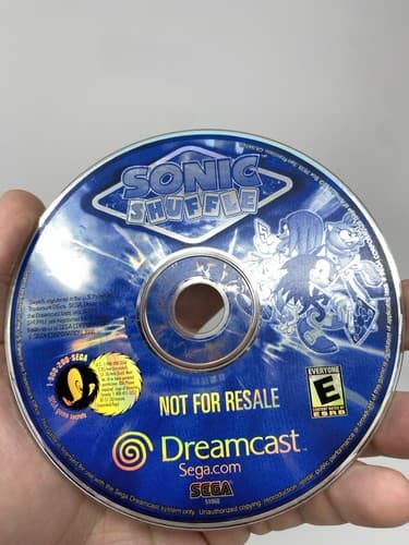 Sonic Shuffle Sega Dreamcast, 2000 Disc Only - For Parts Not Working Can't Load — photo 2