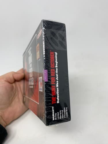 The Hunt for Red October Super Nintendo SNES CIB Complete Original Shrink Wrap — photo 3