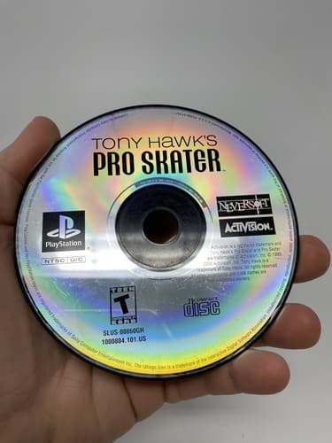 Tony Hawk Pro Skater (Sony Playstation) 1999 - Disc Only  - PS1 Tested — photo 3