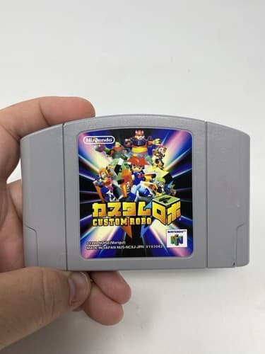 Custom Robo (Nintendo 64 N64, 1999) JP Cartridge Only Region Locked US Seller