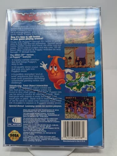 Puggsy (Sega CD, 1993) CIB Complete With Manual & Registration — photo 4