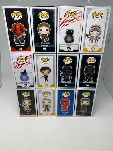 Funko Pop Star Wars Lot of 12 Vinyl Figures - Kylo Ren Chewbacca BB-8 L3-37 — photo 8