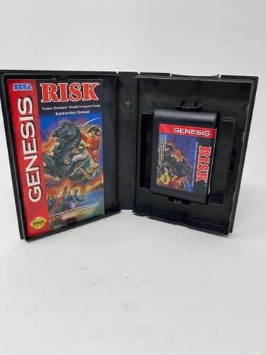 Risk Sega Genesis Complete CIB Game Manual Case Authentic — photo 5