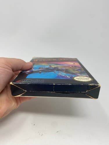 Tiger-Heli NES Nintendo Box & Game No Manual RARE BLACK BOX Oval Seal! — photo 3