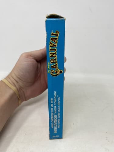 Carnival (Intellivision 1982) Complete w/ Game manual Registration Cards and box — photo 2