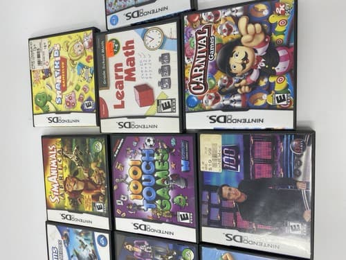 Nintendo DS Game Case Only Lot of 25 Sims Let Shop Kirby Diddy Kong Racing Etc — photo 5