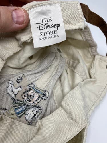 Vintage Disney Pro Golf Hat Cap Mickey Mouse Strapback Adjustable Embroidered — photo 7