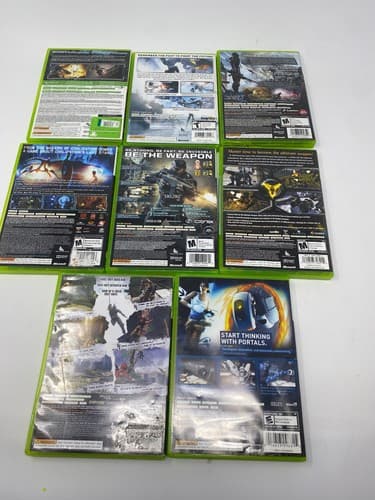 Lot of 8 XBOX 360 Bionic Portal Timeshift Crysis Xcom Mass Lost Planet Titan — photo 3