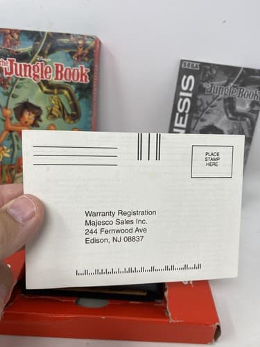 Sega Genesis Disney's The Jungle Book Complete w/Cartridge, Box & Manual — photo 8