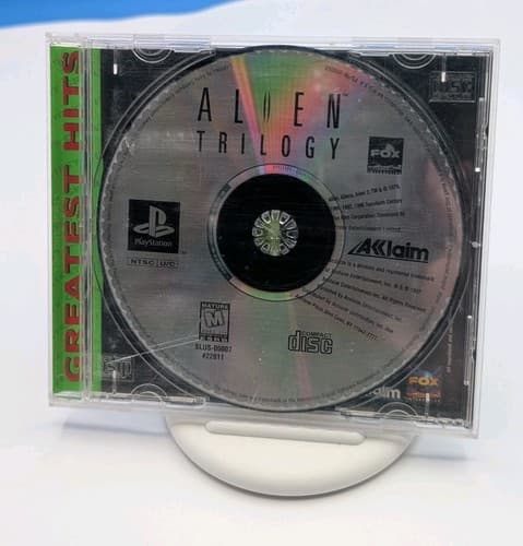 Alien Trilogy (Sony PlayStation 1 PS1) DISC & Atwork *TESTED*, No Manual 