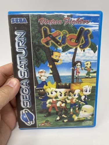 Virtua Fighter Kids (Sega Saturn, 1996) Authentic Disc Only Tested & Works!