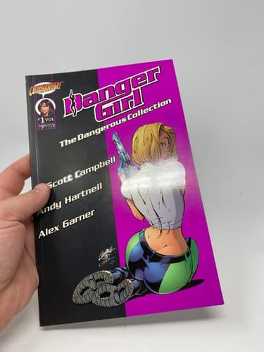 1998 First Print Image Danger Girl Dangerous Collection Vol 1 Trade Paperback — photo 2
