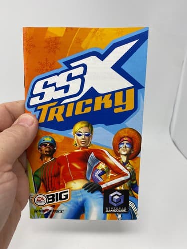 SSX Tricky Instruction Manual Only Nintendo Gamecube (No Game, No Case) Original